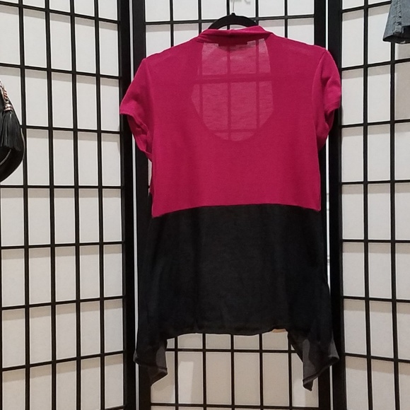 HeartSoul Blouse w/ Attached Cardigan - Picture 4 of 5